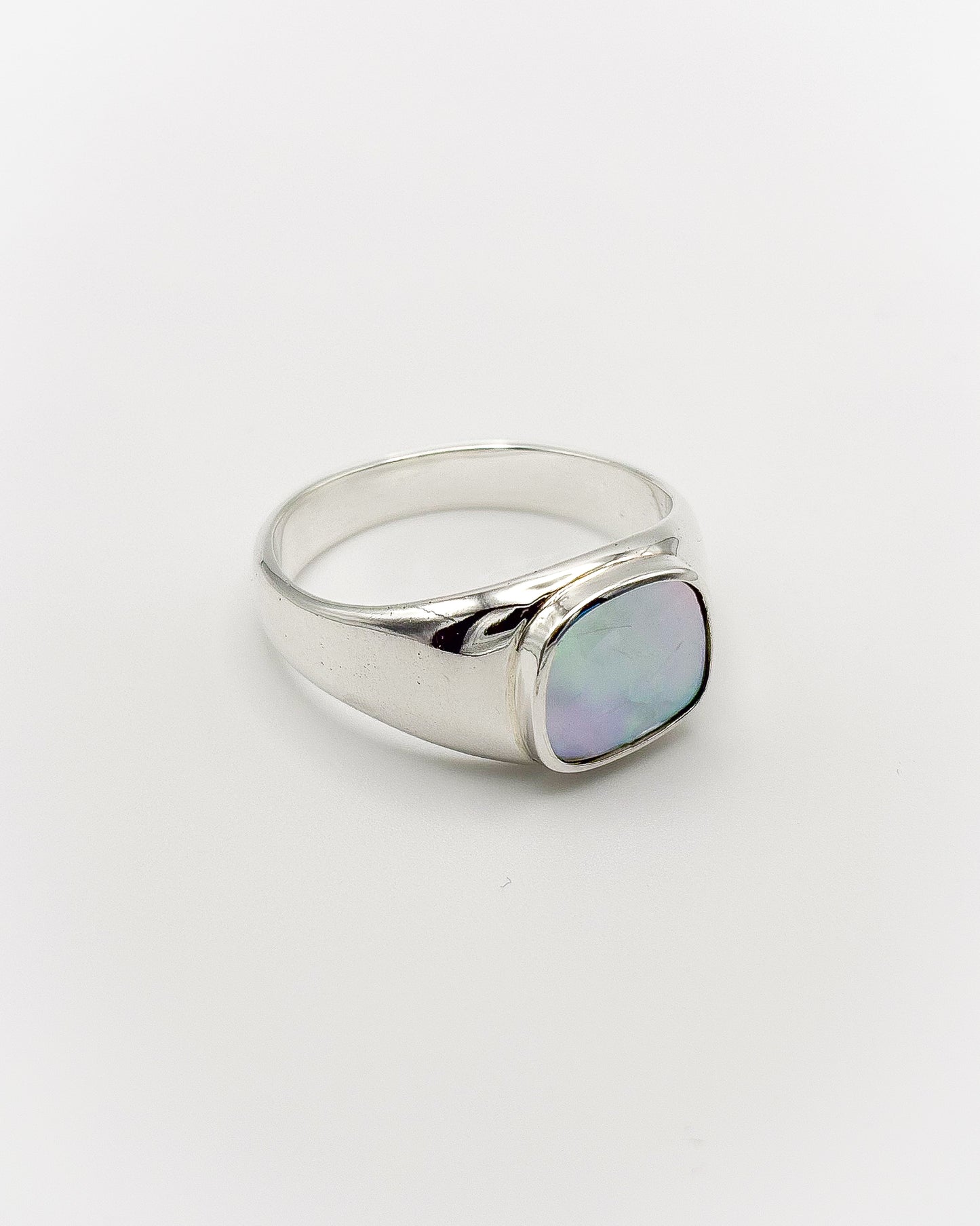 Mother of Pearl Signet