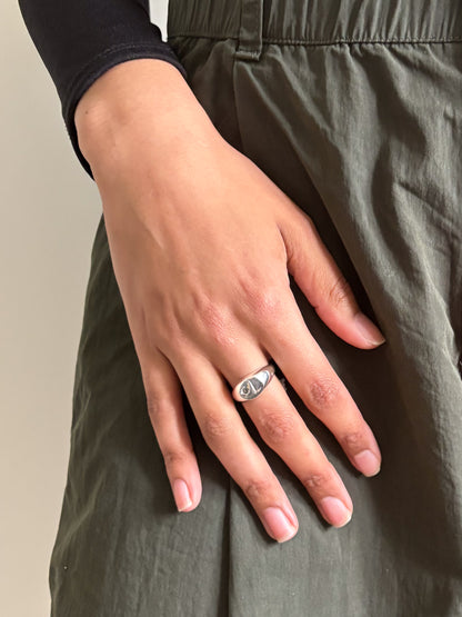 Aqua Stone Signet